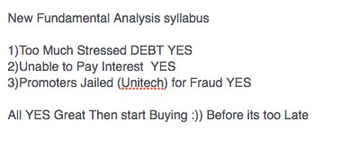 Fundamental Analysis